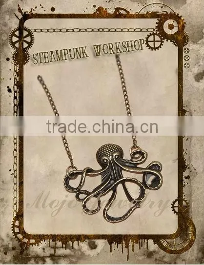 Ancient Style Lively Butterfly Pendant Chains Necklace photo-6