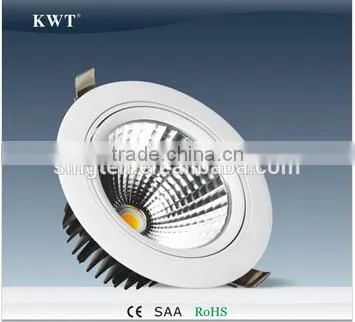 China Wholesale Commercial Gimbal Cob Led Downlight photo-3