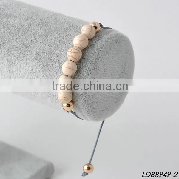 2016 Handmade Stretch Rope Turquoise Bracelets photo-3