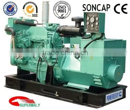 15kw-800kw Open Type Marine Generator With World Famous Engine