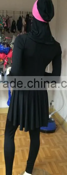 Wholesale Islamic Swimwear With Detach Hood for Muslim Women photo-3