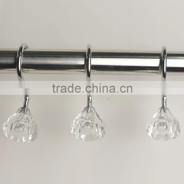 Supply the Acrylic Shower Curtain Hooks/ High Quality Shower Curtain Hooks/ Factory Direct Sale Shower Curtain Hooks With Acryli photo-2