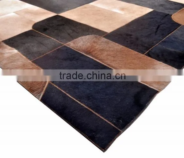 Hair-On Cowhide Leather Carpet M-8 photo-2