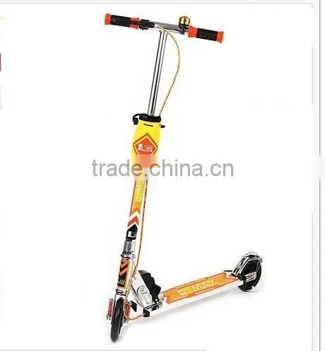 Aluminum Kids 125mm PU 2 Wheel Kick Foldable Scooter , Baby Scooter,children Scooter photo-3