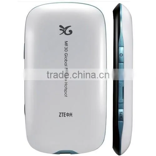 Cheapest 3G Pocket Wifi Router ZTE MF30 Global Mobile Hotspot 3G Wireless Modem 7.2Mbps With TF Card Slot(Black photo-3