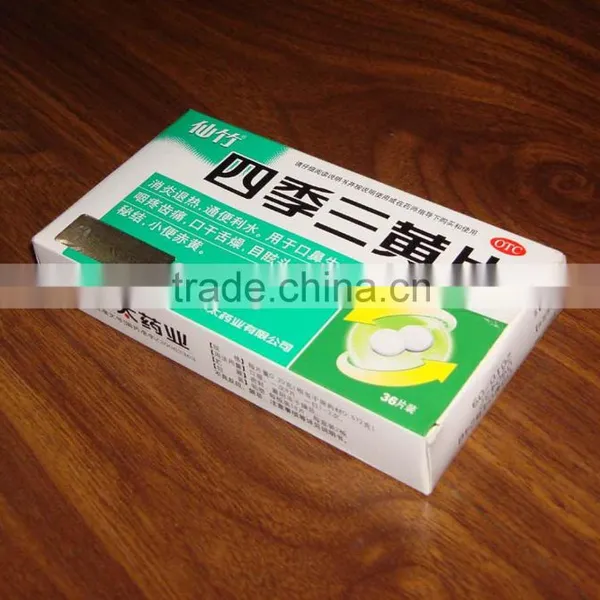 Cardboard Paper Packaging Box Medicine Paper Package Box