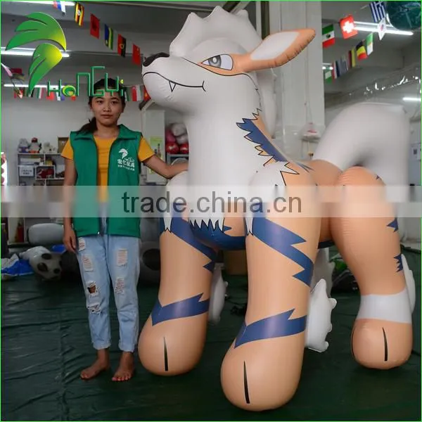 Attractive Inflatable Wolf Animal / New Design Animal Structure For Decorate