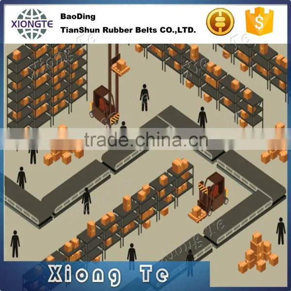 Heavy Duty Sidewall Cleated Rubber Conveyor Belt