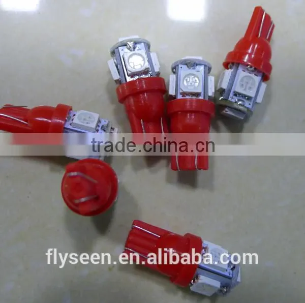 Led Light Auto Led Bulb T10 5SMD 5050,T10 W5W 5SMD,high Quality T10 5050 5smd photo-2