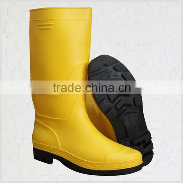 Wholesale Unisex Industrial Shoes, Safety PVC Rain Boots, Rain Boots Price photo-2