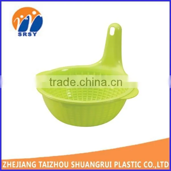 High Grade Suit of Plastic Storage and Package Collapsible Colander Bowl Strainer photo-2