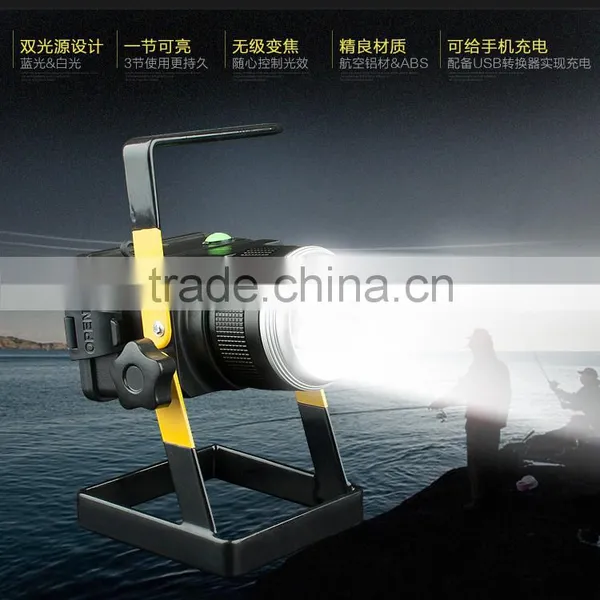 Ultra Bright CREE T6 LED Source Floodlight Aluminium Led Flashlight Torch Light