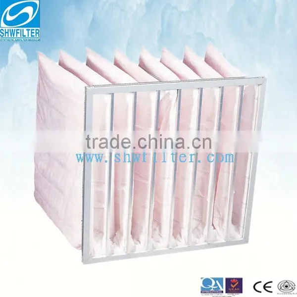 SHW Nonwoven Pocket Filter Media for Solar Air Conditioner