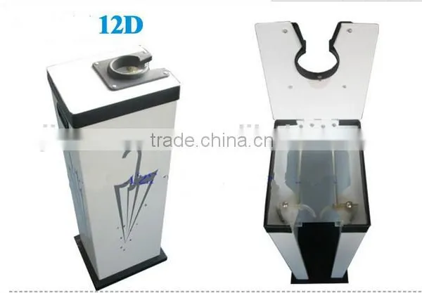 12 Wholesale Single Head Cold Rolled Plate Umbrella Wrapper for Hotel ABS Plastic Umbrella Wrapper photo-2