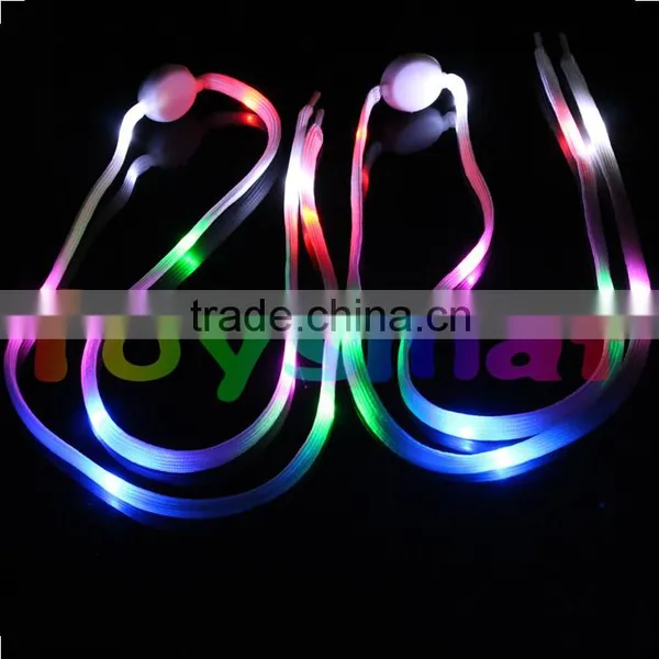Light up Led Shoelace PP Shoelace Led