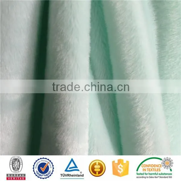 Sale Warp Knitted Soft Long Plush Luxury Super Soft Faux Fur Fabric photo-2