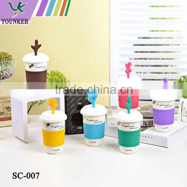 Ceramic Travel Cup With Silicone Cover photo-2