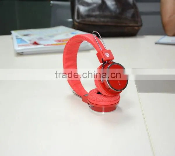 2016 Cheap Neckband Bluetooth Stereo Headphones With TF Card . photo-4