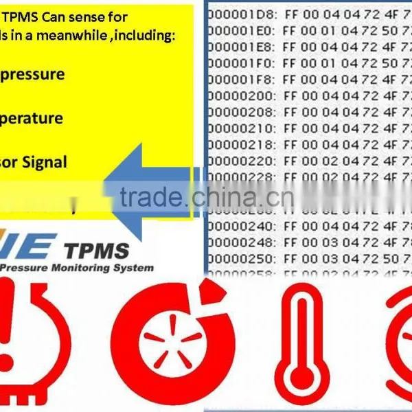 AVE TPMS Rs232 Output Your Best Driving Connection