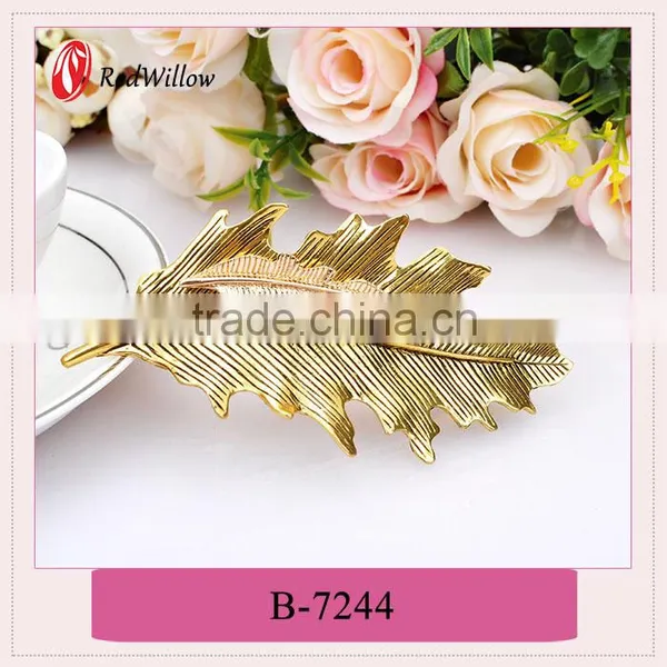 2016 Hot Selling Custom Tiara Hair Barrette,sliver Hair Barrette,wholesale Hot Women Hair Clip photo-2