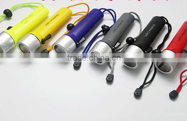 LED Submarine Light Diving Flashlight Underwater Torch Waterproof CREE Q5 Lamp photo-3