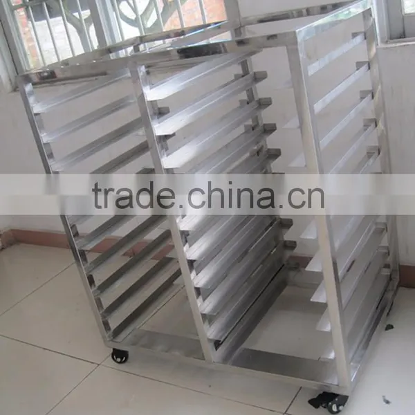 10 Trays 20 Pans Stainless Steel Trolley Bakery Bread Rack Quality Choice
