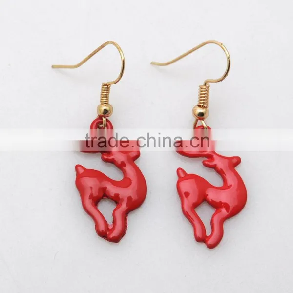 Chirstmas Day Snowflake Earring Gift Girl Christmas Earrings photo-5