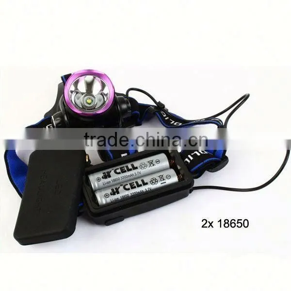 T90C 400 Lumen XML High Power Zoom Xml t6 Led Headlamp photo-6