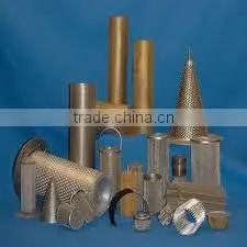 various sizes of conical strainers