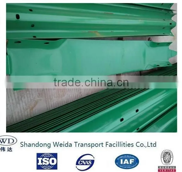 Galvanized Highway Guard Rail /Anti-collision Thrie-Beam Guard Rails Price photo-3