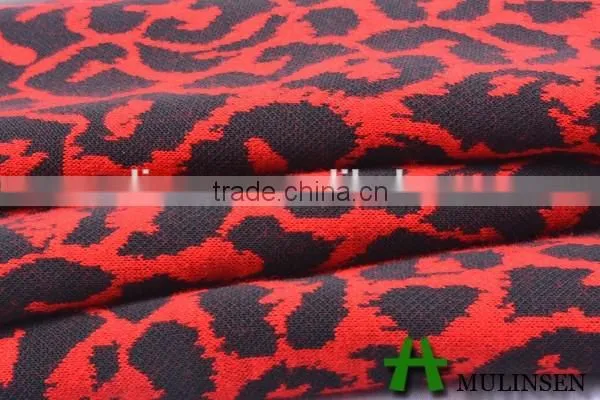 Mulinsen Textile High Quality Dyed Jacquard Rayon Polyester Fabric photo-3