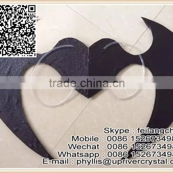 Sale Heart-Shaped Wings Black Bat Wings For Cosplay Party Costume photo-2
