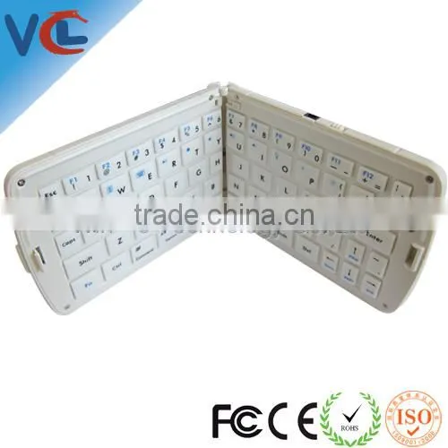 2015 Fashion!! High Quality Rechargeable Keyboard Trade Assurance Mini Bluetooth Keyboard for Smart Phone