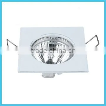 Aluminum Recessed Led Square GU10 Spot Light Fitting Hot Sale 2016
