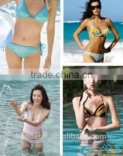2014 Crazy Hotselling Cheap Sexy Strapless Nude Invisible Silicone Bra Pad for Swimsuit