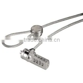 4 digital combination LAPTOP LOCK COMBO laptop lock security cable computer lock