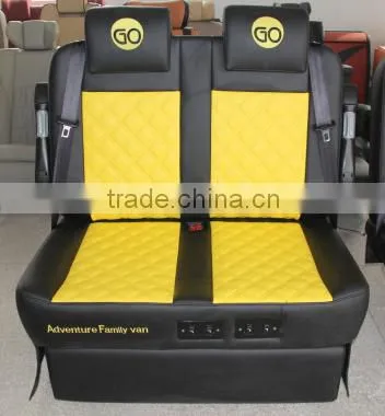 2 Seater With Recliner Electric Sofa Bed for VAN,MPV Modification
