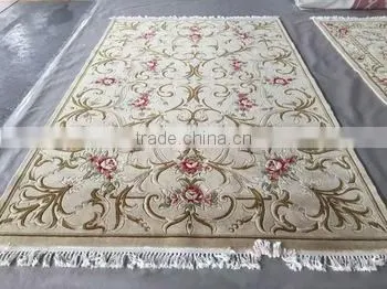 Chinese Traditional Beijing Design Wool Carpet Chinese Antique Design Carpet