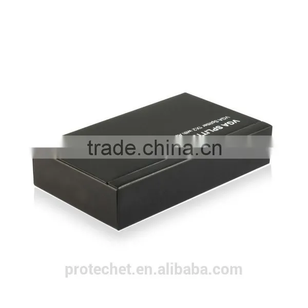 Metal Case 2 Port VGA Splitter 1 In to 2 Out Dual Display Video Amplifier Bandwidth to 500MHz photo-5