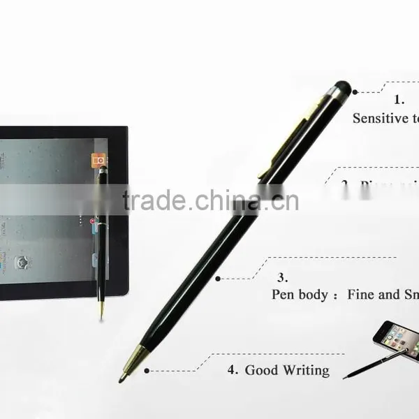 2 In 1Stylus Touch Pen Multi Colors Cheap Ballpoint Pens for Hotel Company Use photo-2