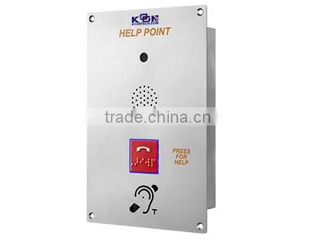 KNZD-20 CMOS Camera Telephone SOS Telephone With Braille Button Help Point photo-3