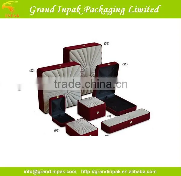 Customize Flocking Jewelry Box Gift Packaging Wholesale photo-2