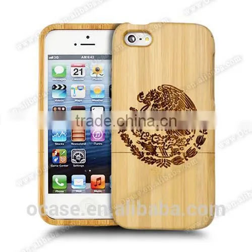 Bamboo Stylish Mobile Phone Back Cover for Iphone 5 Cover. photo-2