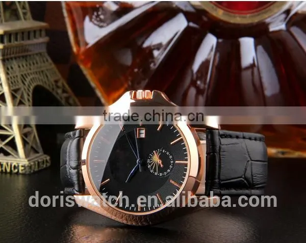 New Trend Fashion Men Watches Leather Watches Special Mens Leather Watches photo-4