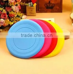 Colourful Silicone Pie Dish Frisbee for Pet