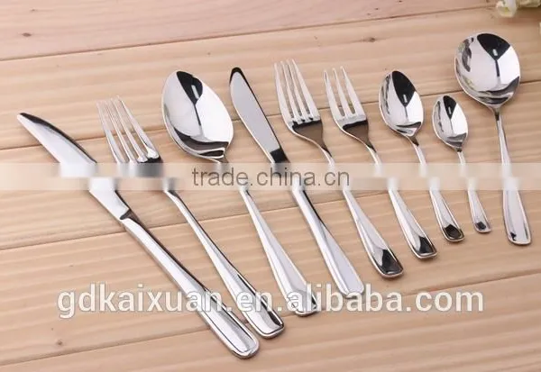 72pcs Stainless Steel Cutlery Set 18/10 Stainless Steel Flatware KX-S164 photo-6