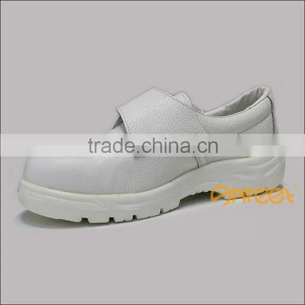 China Brand Leather PU Injection Chemical Lab Steel Toe Safety Shoes for Women and Sanitary Boots SA-6118 photo-3