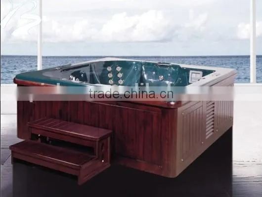 Massage Retro Royalblue Porcelain Bathtub