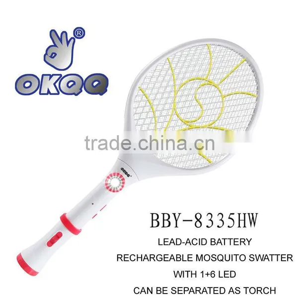 BBY-8335JW NEW DESIGN RECHARGEABLE ELECTRIC MOSQUITO SWATTER photo-5