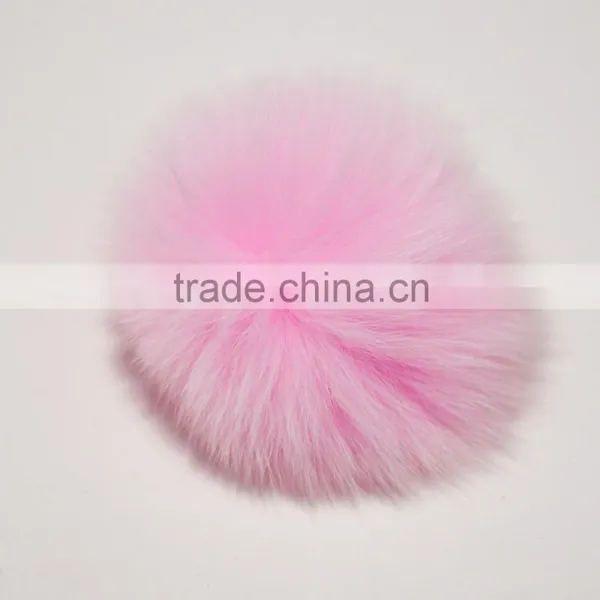 Wholesale Genuine Colorful Real Fox Fur Pompoms photo-4
